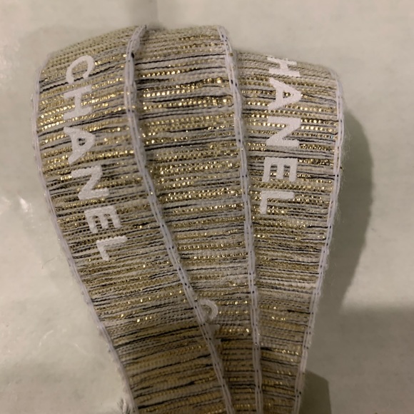Genuine CHANEL Ribbon Authentic ONE Yard Holiday - Picture 5 of 11